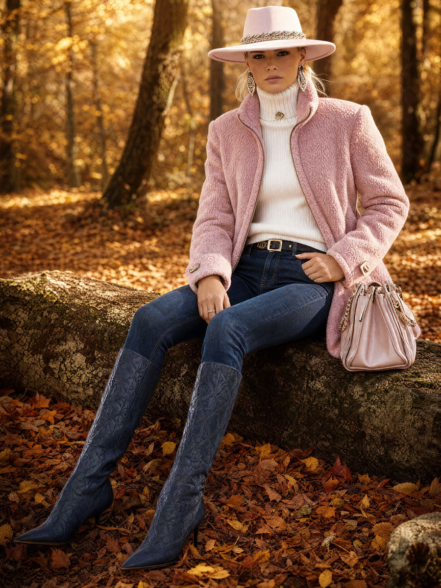 Alara™ | Casual Vintage Polar Fleece Zip-Up Jacket Coat
