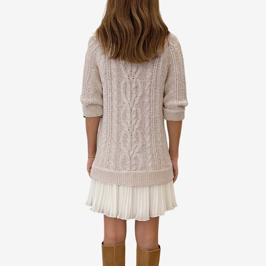 Éloise | Robe Pull en Maille