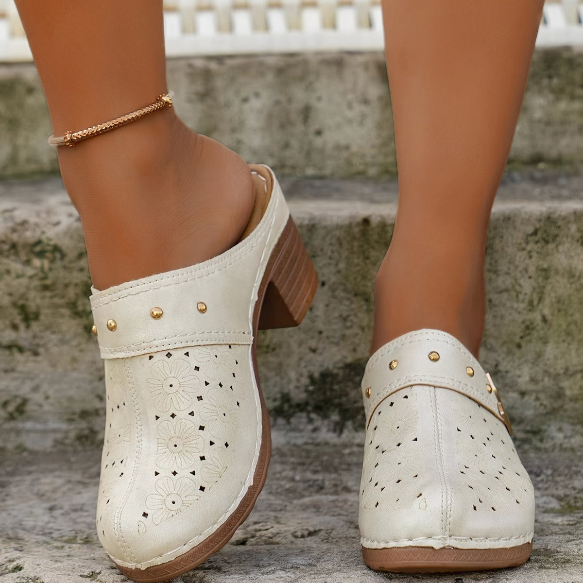Evy | Sandales Capri à talon Confort