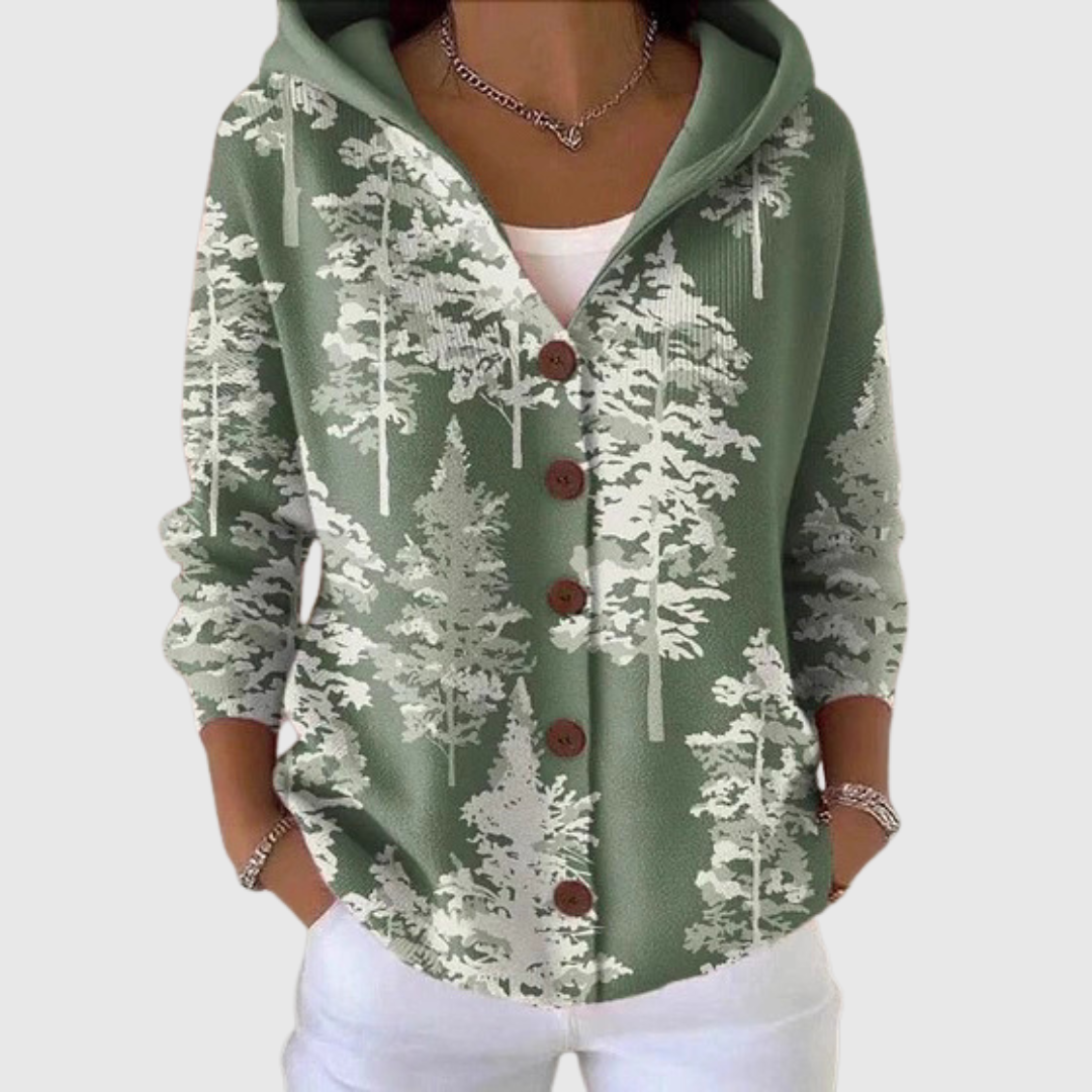 Bianca | Hooded Knit Jacket