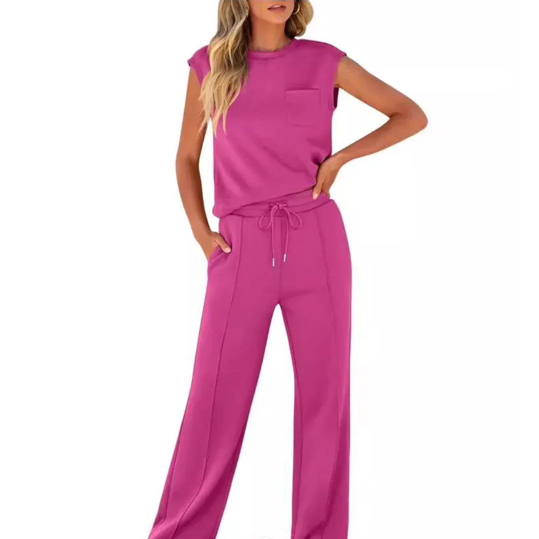 Kaiya | Ensemble lounge casual d'été doux