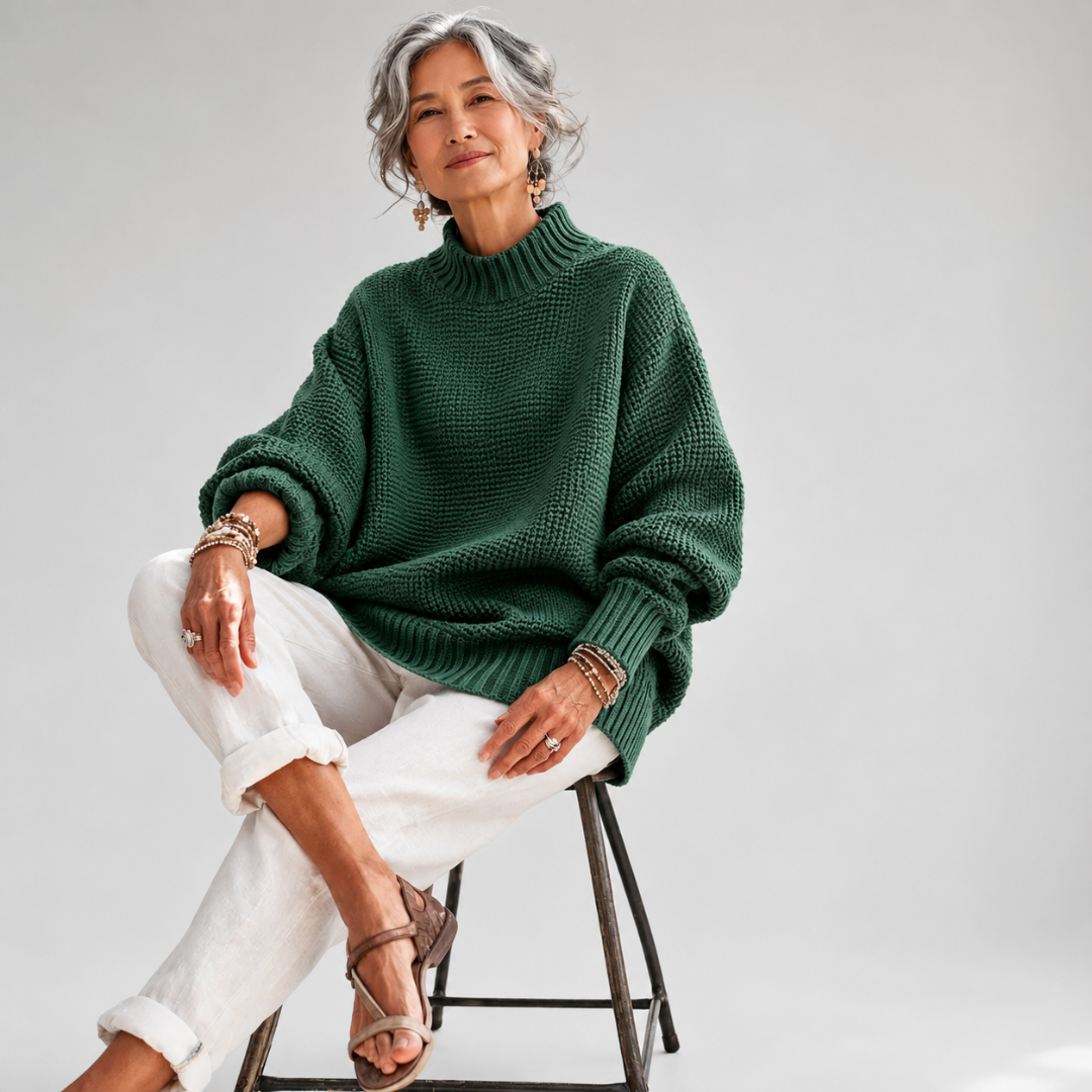 Barbara™ | Relaxed Knit Sweater