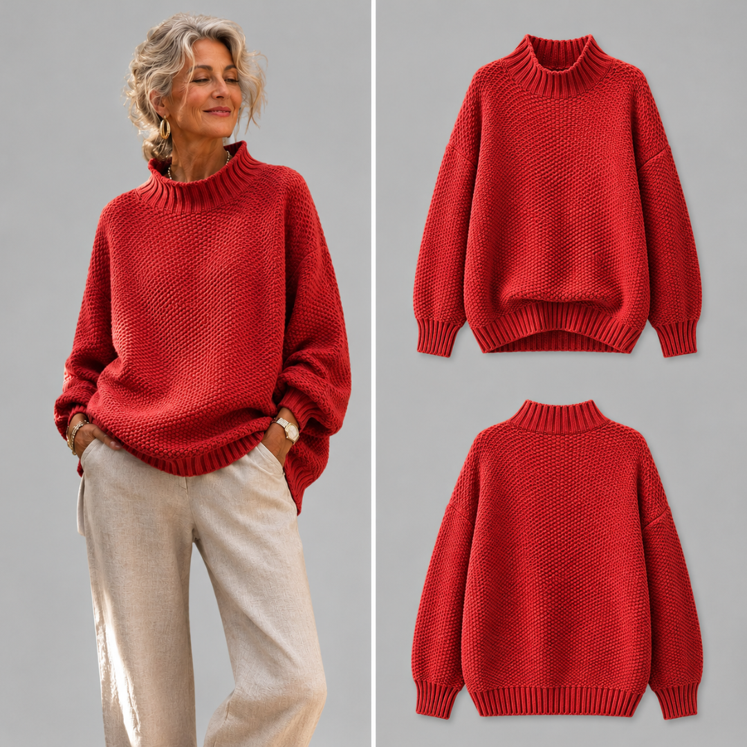 Barbara™ | Relaxed Knit Sweater