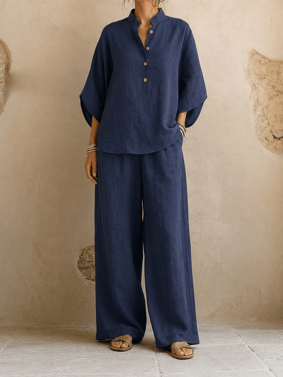 Maribel | Ensemble Fluide à Pantalon Large