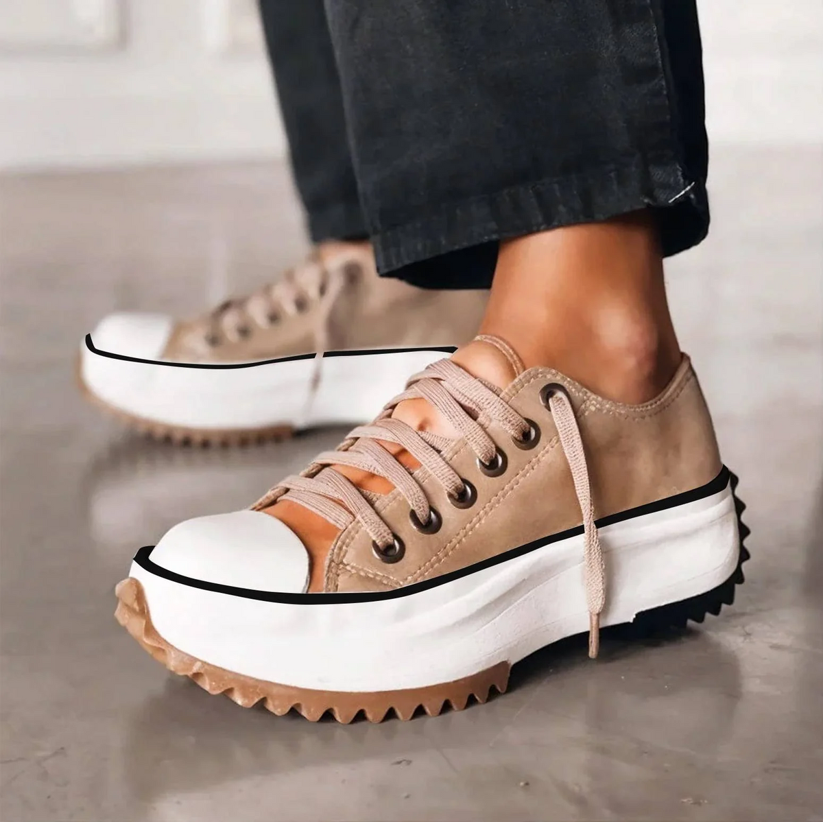 Céline | Chaussures compensées plateau confort