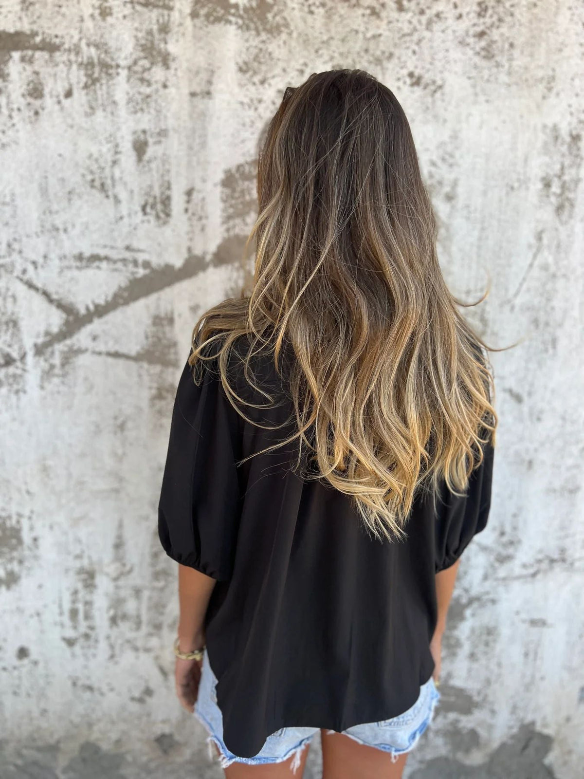 Séline | Blouse élégante à manches bouffantes