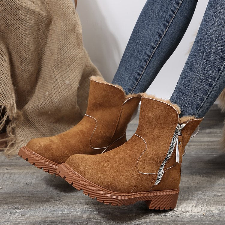 Maëlyne | Bottines fourrées confort