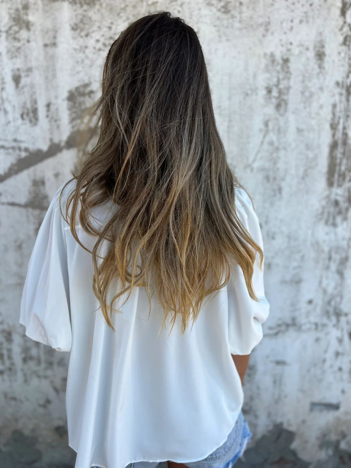 Séline | Blouse élégante à manches bouffantes