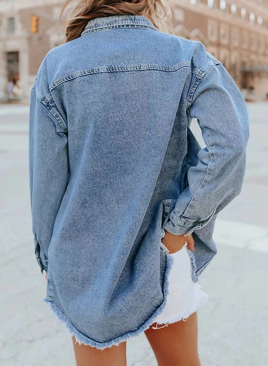 Arlena | Veste en denim classique du quotidien