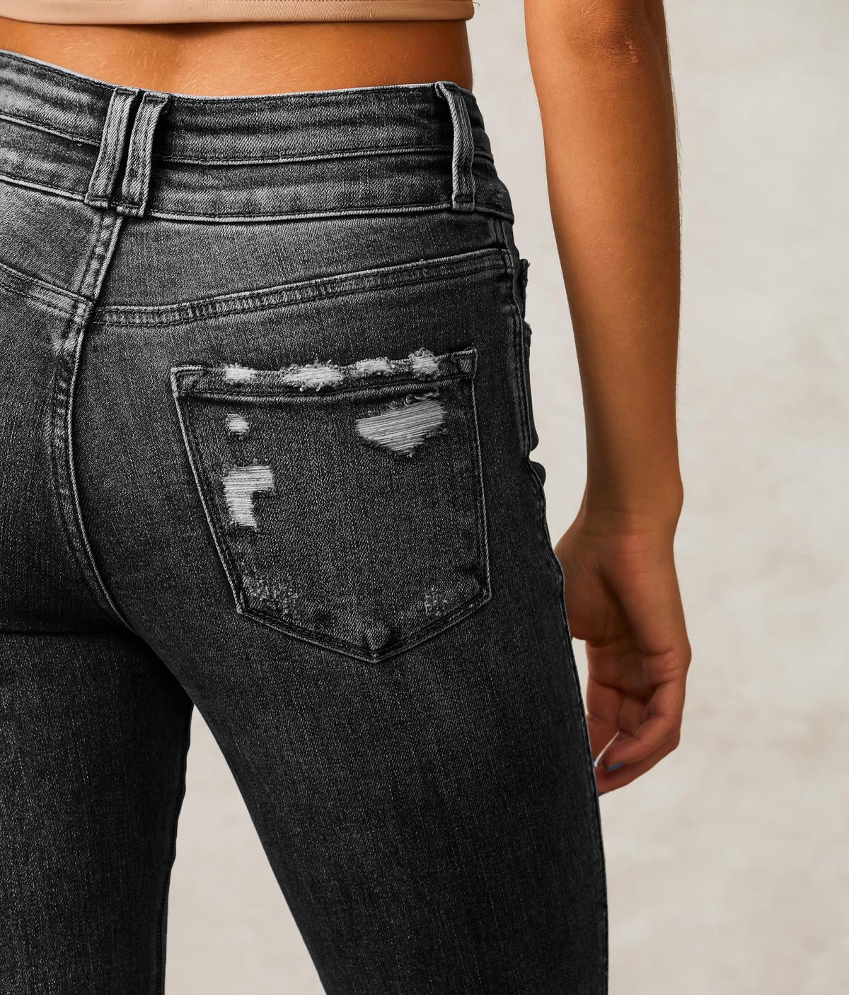 Eléane | Jean bootcut taille haute sculptant