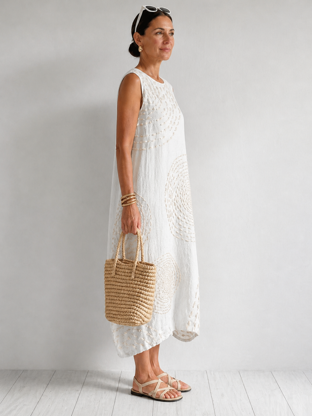 Oplena – Casual Sleeveless Dress