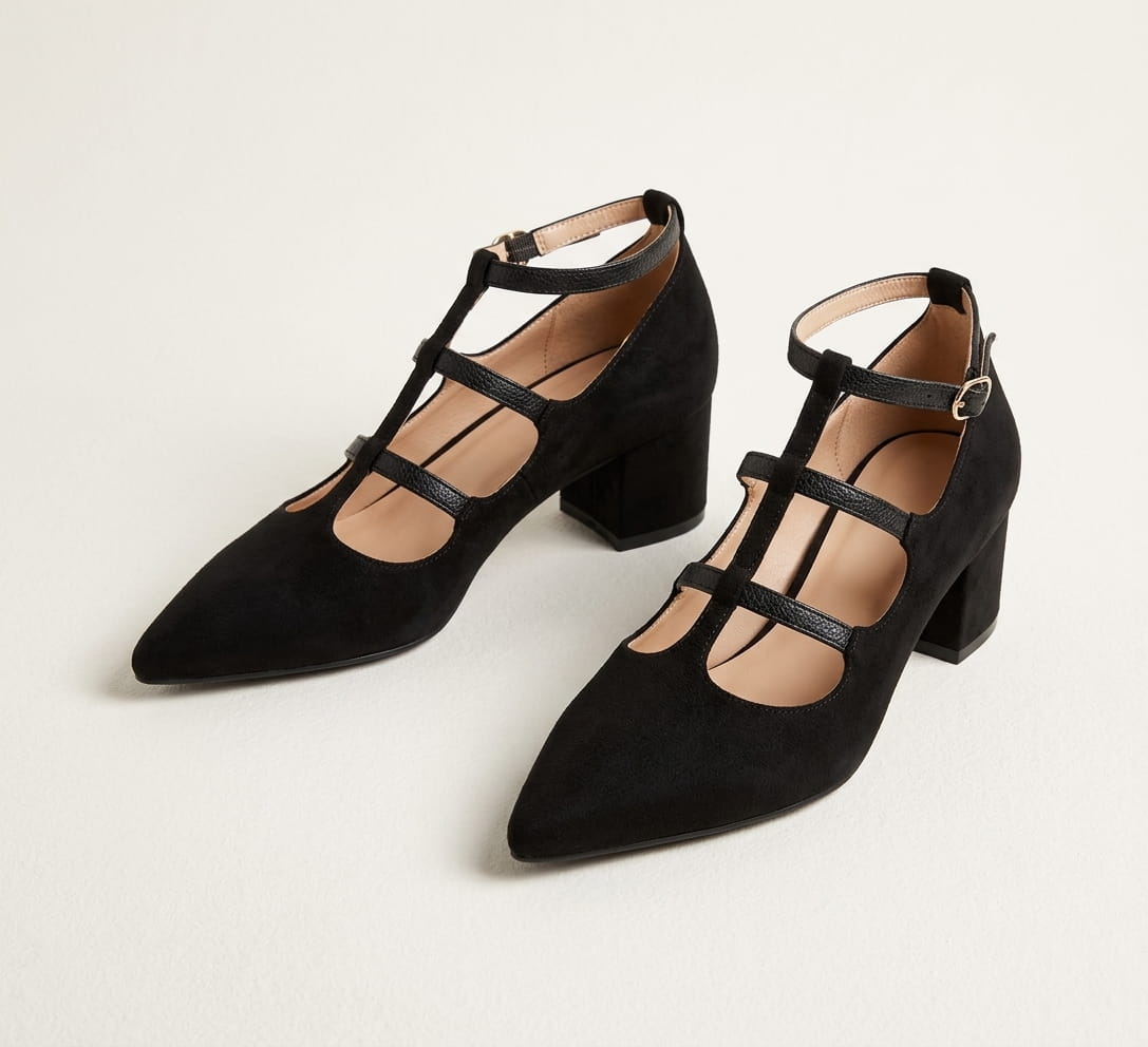 Giulia | Pointed Pumps with Straps