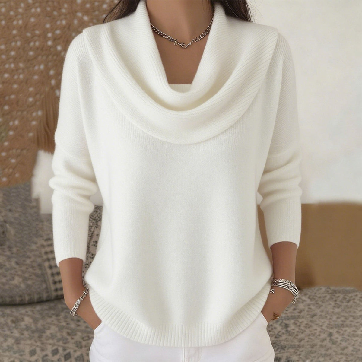 Vionne™ - Sweater with Collar