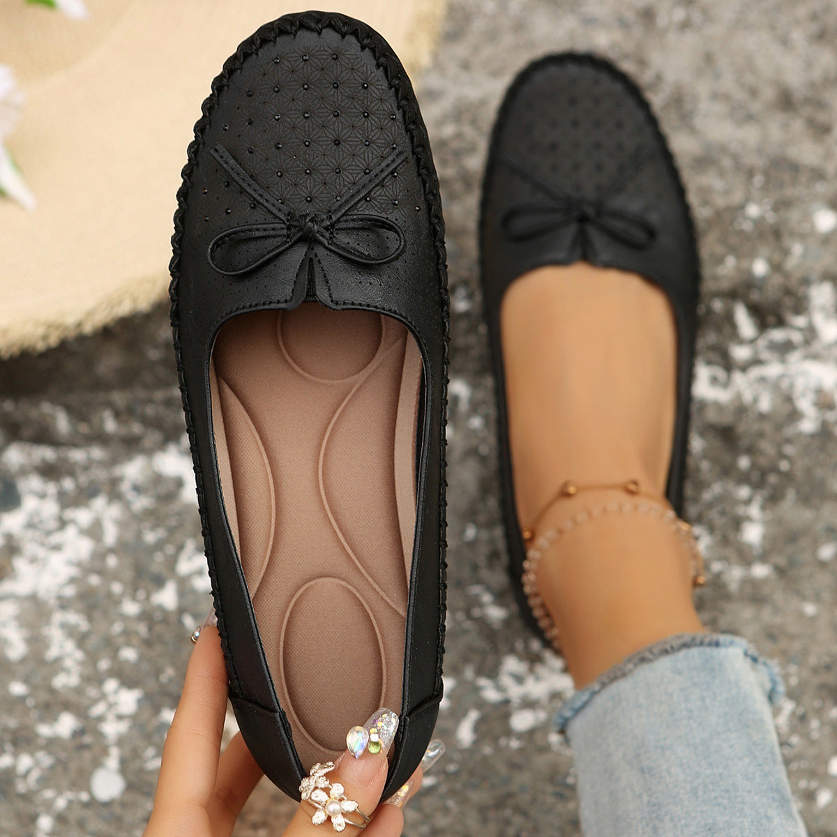 Élorianne | Mocassins Confort Quotidien à Style Élégant