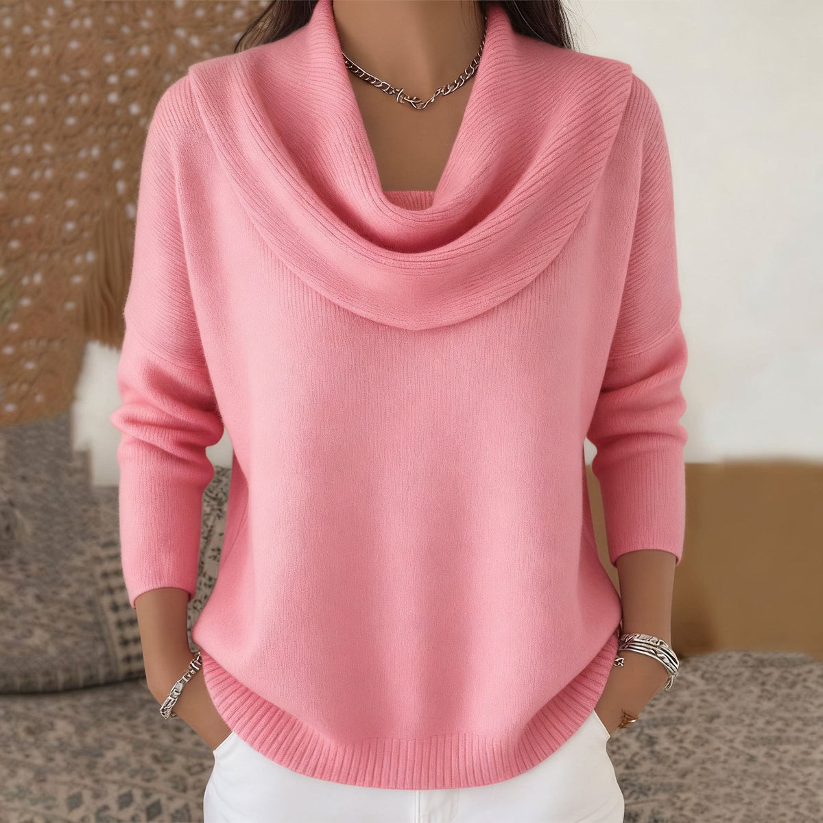 Vionne™ - Sweater with Collar