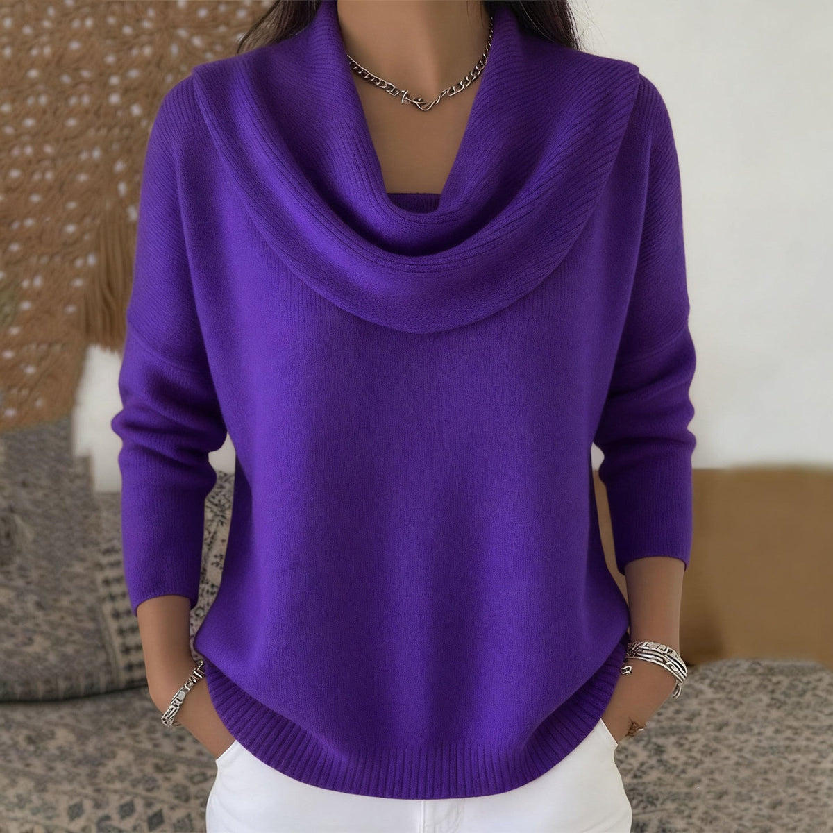 Vionne™ - Sweater with Collar