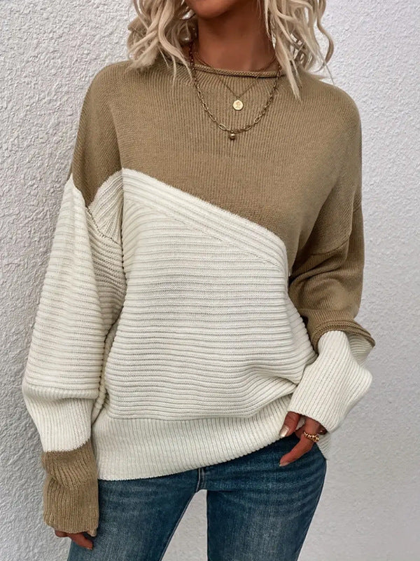 Vivian - Casual Long Sleeve Round Neck Sweater