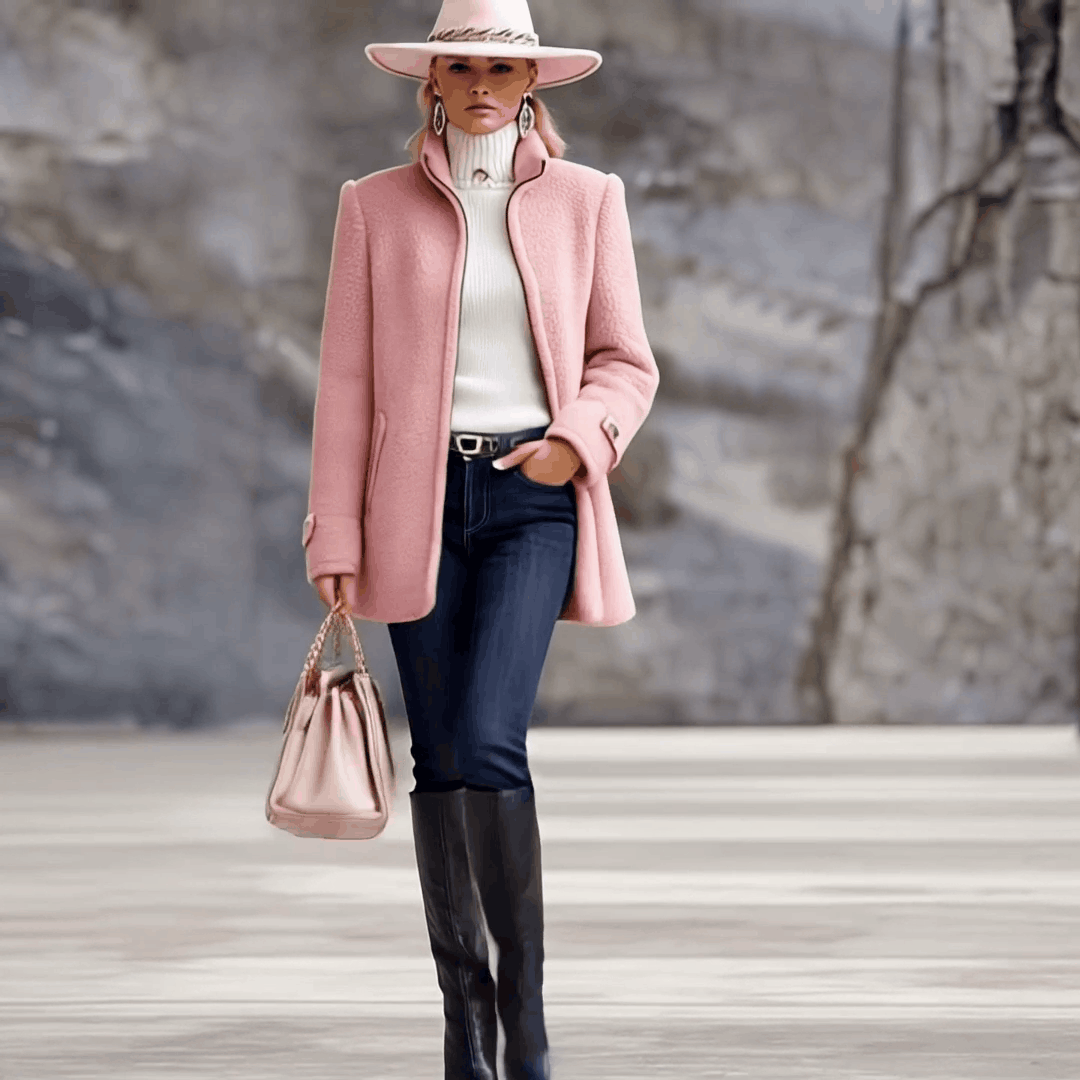 Alara™ | Casual Vintage Polar Fleece Zip-Up Jacket Coat