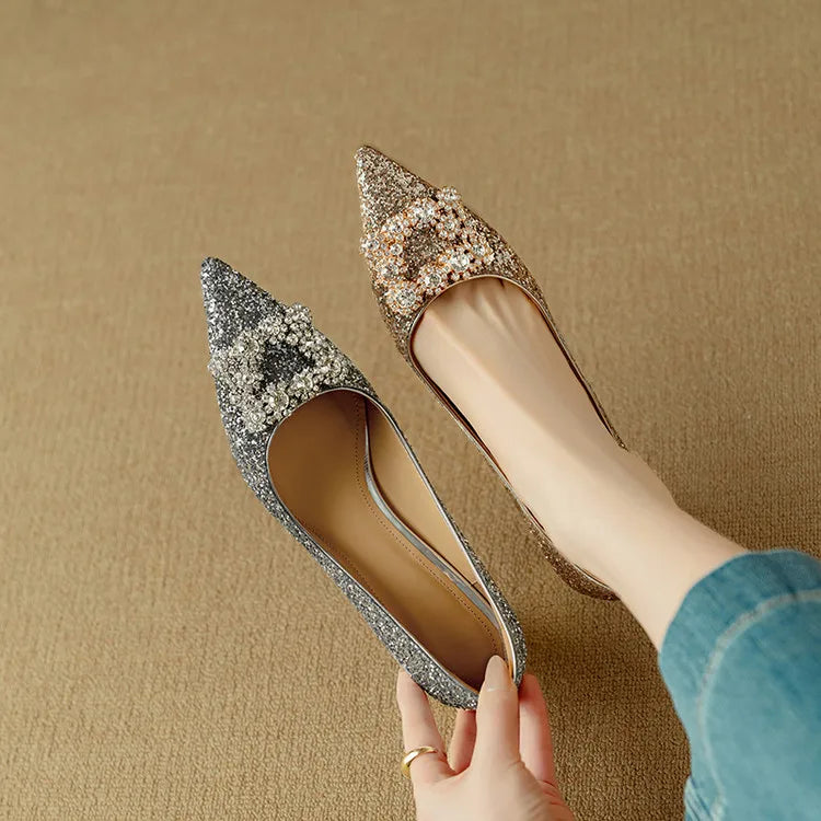 Gloria | Glitter Pumps