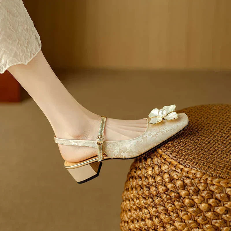Diana | Genine Slingback Pumps