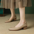 Heather | Mid Heeled Mary Janes