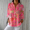 Chloe™ | Tropical Blossom Blouse