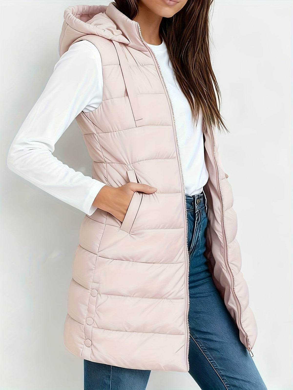 Célestine | Gilet d’hiver matelassé