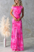 Diana | Elegant Printed Maxi Dress