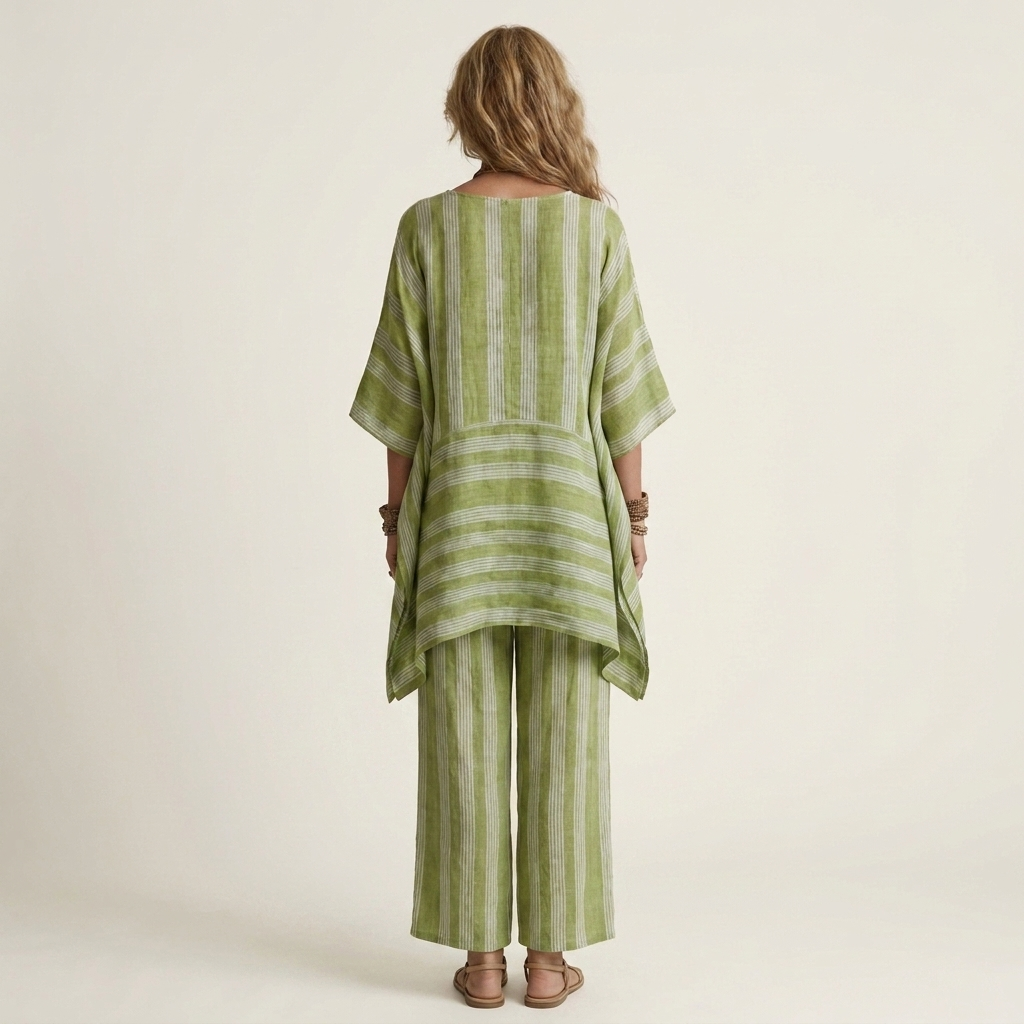 Amandine | Ensemble Rayé Ample