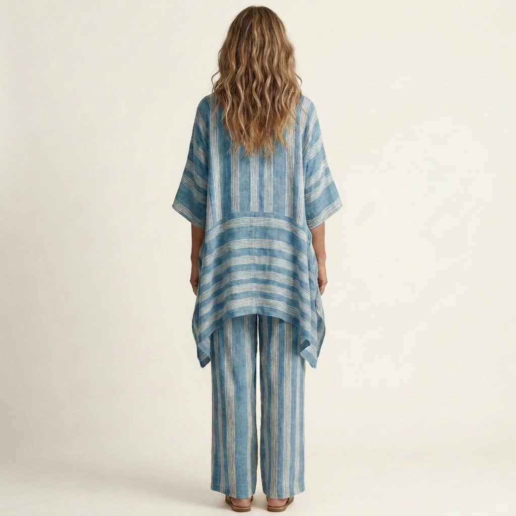 Amandine | Ensemble Rayé Ample