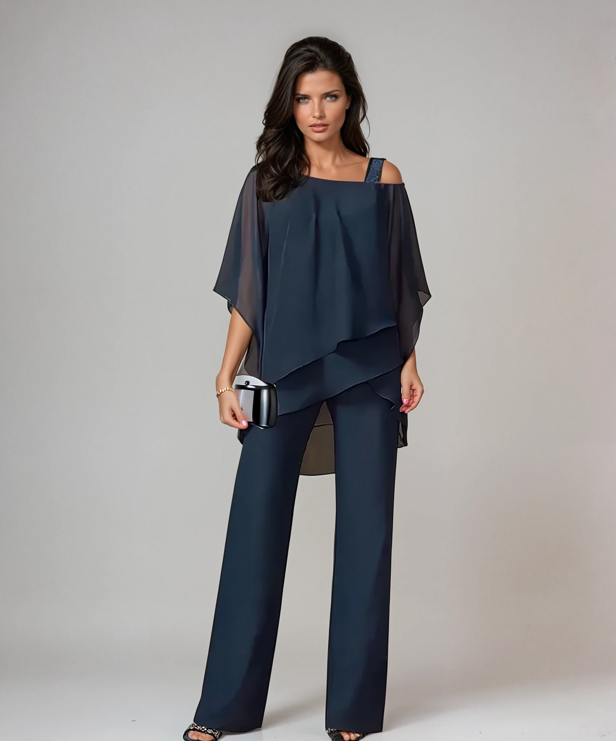 Claire | Ensemble chic à pantalon large