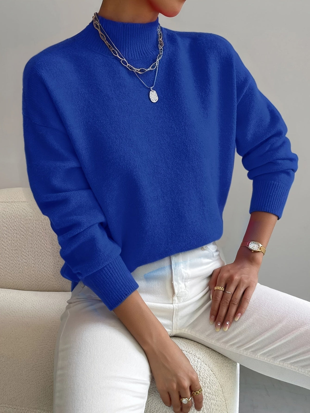 Christine | Soft High-Neck Sweater
