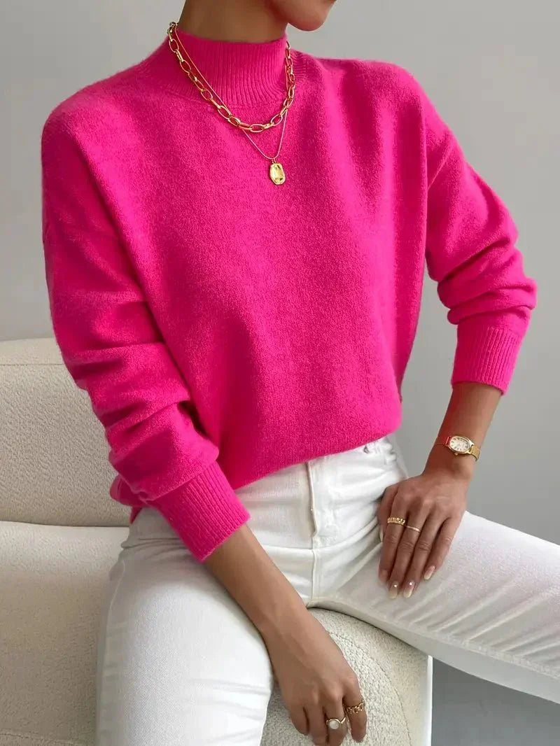 Christine | Soft High-Neck Sweater