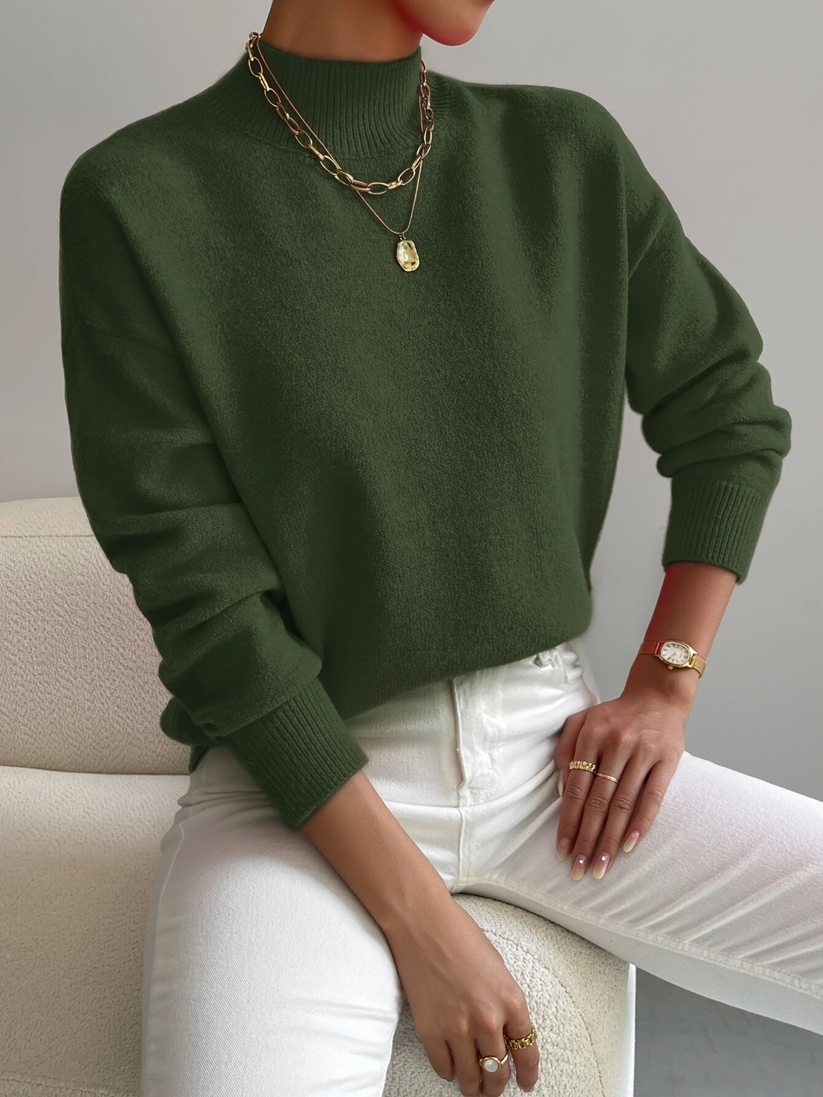 Christine | Soft High-Neck Sweater