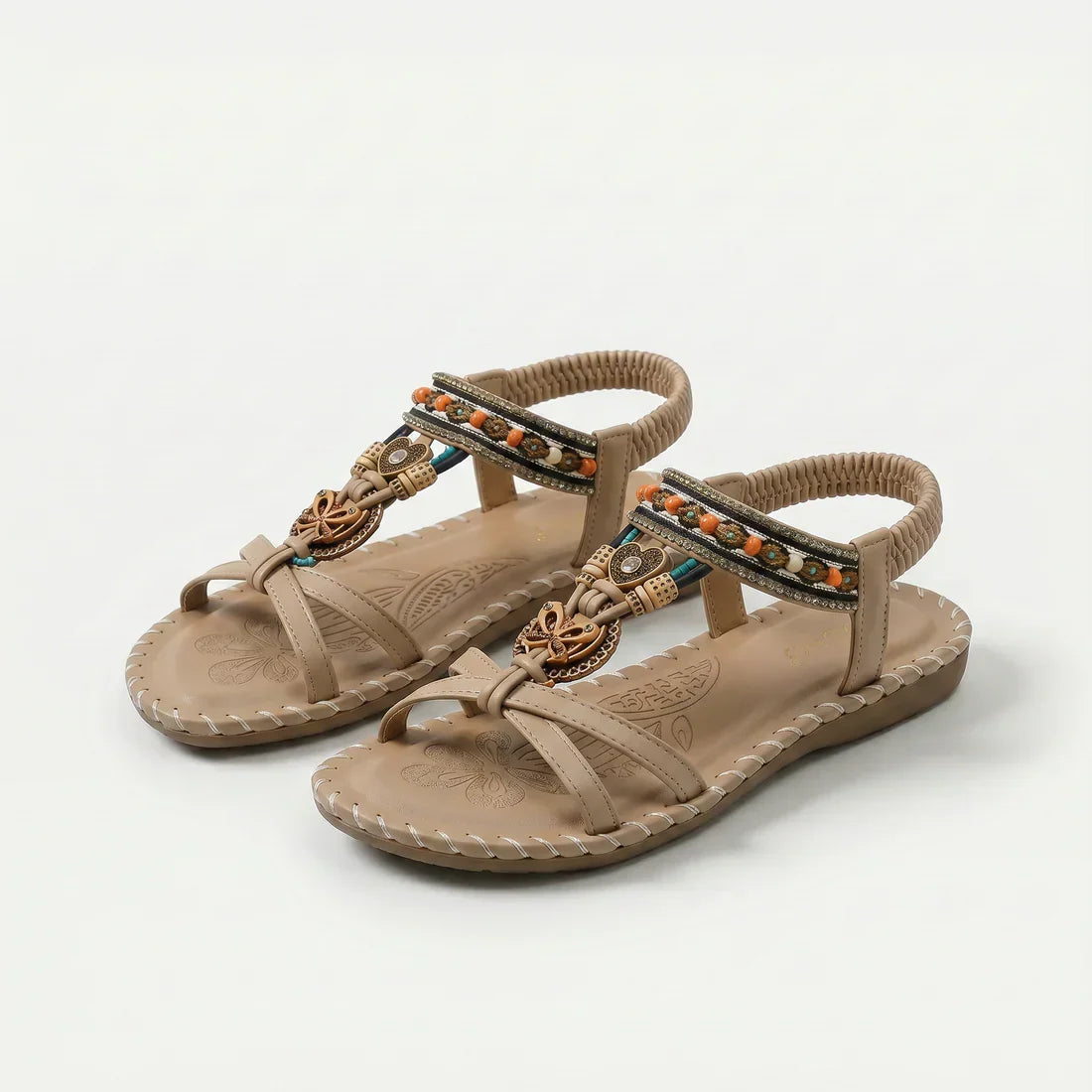 Nadia | Sandales Bohèmes Perlées