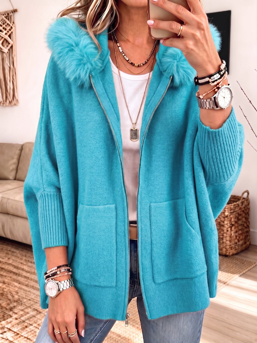 Babette | Knit Hooded Jacket