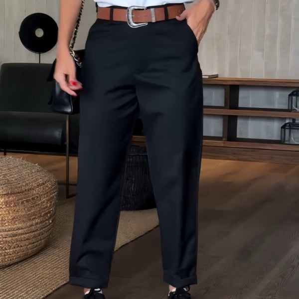 Élise | Pantalon rayé